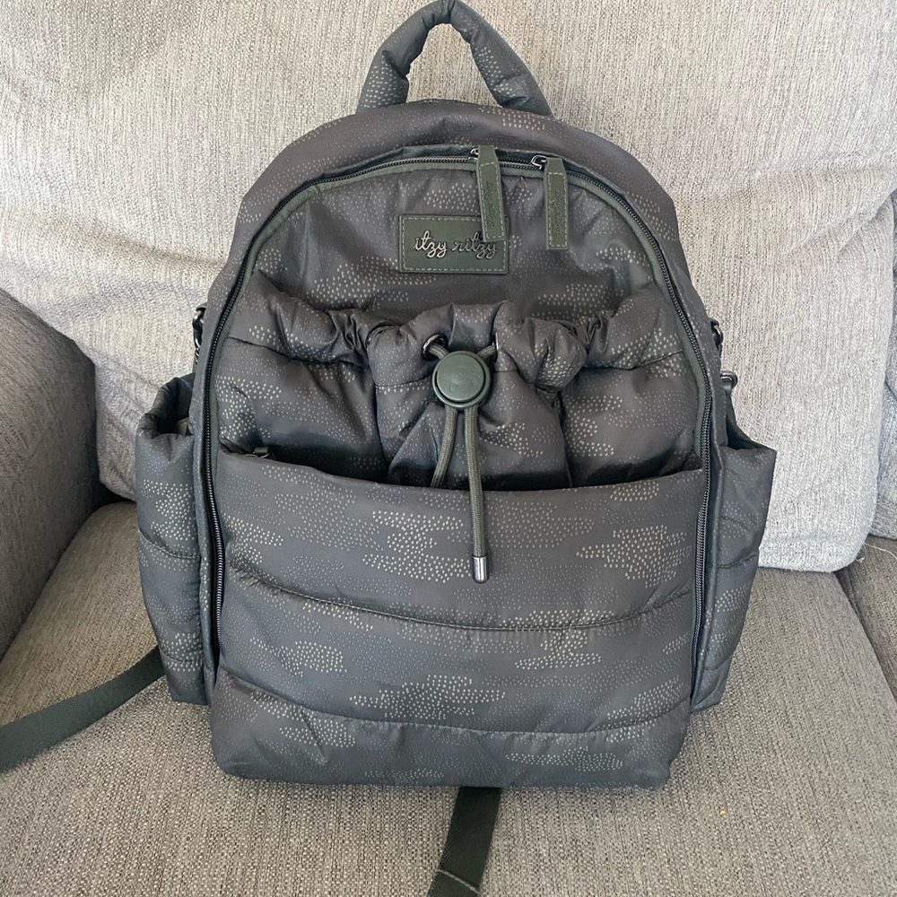 Itzy Ritzy Dream Backpack Diaper Bag - Cloud Camo